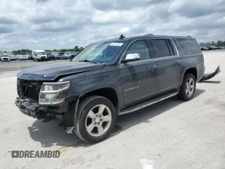 2015 Chevrolet Suburban LTZ with VIN 1GNSCKKC5FR550695, listed as a Copart auction lot 58711505 with 172,154 mi miles and Clean title. Bid and sale history available at DreamBid. Image 1.