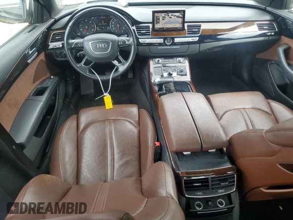 2016 Audi A8 3.0T with VIN WAU34AFD9GN009551, listed as a Copart auction lot 56460955 with 70,246 mi miles and Salvage title. Bid and sale history available at DreamBid. Image 8.