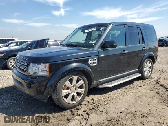 2013 Land Rover LR4 Lux with VIN SALAK2D42DA698563, listed as a Copart auction lot 46636705 with 155,434 mi miles and Clean title. Bid and sale history available at DreamBid. Image 1.