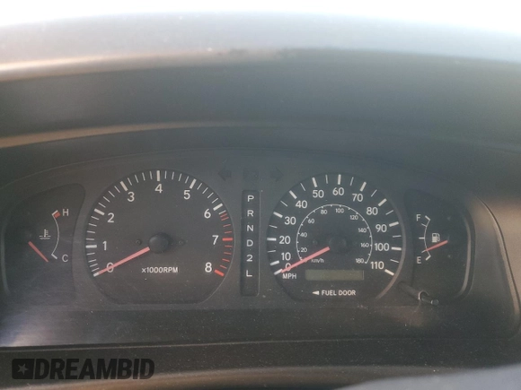 2000 Toyota Sienna LE with VIN 4T3ZF13CXYU184839, listed as a Copart auction lot 80035434 with 0 mi miles and Salvage Title. Bid and sale history available at carsss.com. Image 9.