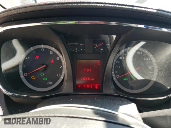 2011 GMC Terrain SLE-2 with VIN 2CTALSEC3B6203361, listed as a Copart auction lot 51381385 with 115,549 mi miles and Clean title. Bid and sale history available at DreamBid. Image 9.