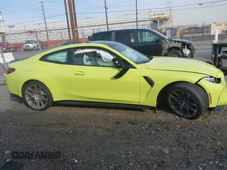 2025 BMW M4 Competition with VIN WBS23HK01SCS26831, listed as a IAAI auction lot 41473600 with 1 mi miles. Bid and sale history available at carsss.com. Image 13.