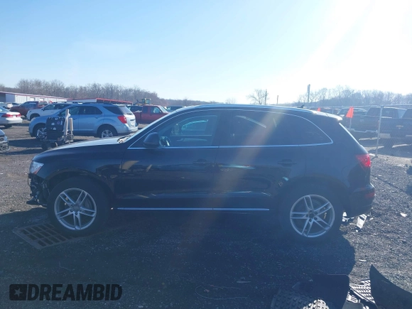 2014 Audi Q5 Premium Plus with VIN WA1LFAFPXEA073202, listed as a IAAI auction lot 41823284 with 98,779 mi miles. Bid and sale history available at carsss.com. Image 15.
