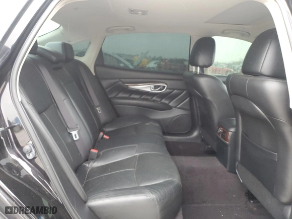 2015 Infiniti Q70L with VIN JN1BY1PPXFM600524, listed as a Copart auction lot 43150975 with 146,839 mi miles and Salvage Title. Bid and sale history available at carsss.com. Image 10.
