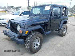 2002 Jeep Wrangler X with VIN 1J4FA39S32P738246, listed as a IAAI auction lot 42106359 with 266,993 mi miles and . Bid and sale history available at DreamBid. Image 21.
