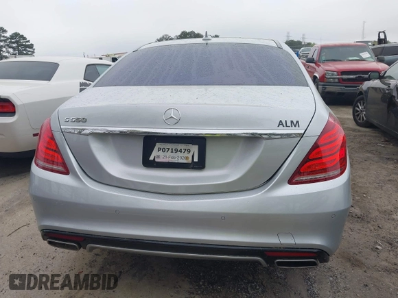 2017 Mercedes-Benz S 550 with VIN WDDUG8CB1HA315801, listed as a IAAI auction lot 41910121 with 46,439 mi miles and . Bid and sale history available at carsss.com. Image 16.