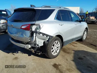 2018 Chevrolet Equinox LT with VIN 3GNAXJEV7JS645482, listed as a IAAI auction lot 41662618 with 77,460 mi miles. Bid and sale history available at carsss.com. Image 4.