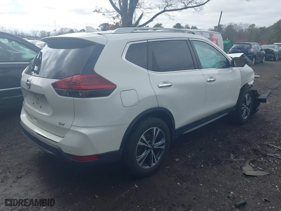 2019 Nissan Rogue SL with VIN 5N1AT2MT8KC817404, listed as a IAAI auction lot 41735617 with 50,940 mi miles. Bid and sale history available at carsss.com. Image 4.