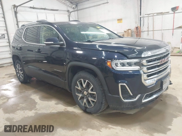 2021 GMC Acadia SLE with VIN 1GKKNRLS9MZ199809, listed as a IAAI auction lot 41972915 with 54,203 mi miles and . Bid and sale history available at DreamBid. Image 1.