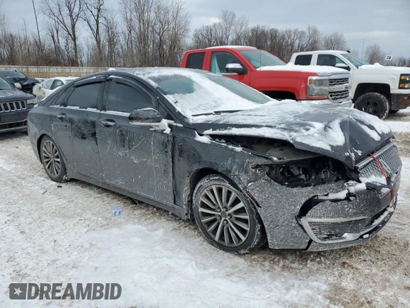 2017 Lincoln MKZ Premiere with VIN 3LN6L5A93HR605357, listed as a Copart auction lot 42204845 with 170,028 mi miles and Salvage title. Bid and sale history available at DreamBid. Image 4.