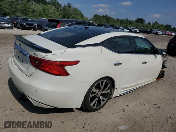 2017 Nissan Maxima S with VIN 1N4AA6AP6HC397150, listed as a Copart auction lot 61793185 with 73,931 mi miles and Salvage title. Bid and sale history available at DreamBid. Image 3.