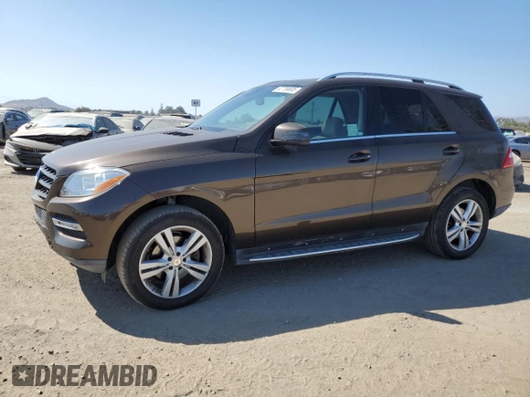 2013 Mercedes-Benz M 350 with VIN 4JGDA5HB6DA207263, listed as a Copart auction lot 62789685 with 82,378 mi miles and Salvage title. Bid and sale history available at DreamBid. Image 1.