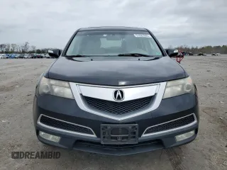 2010 Acura MDX with VIN 2HNYD2H27AH504075, listed as a Copart auction lot 51822935 with 174,471 mi miles and Salvage Title. Bid and sale history available at carsss.com. Image 5.