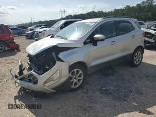 2018 Ford EcoSport SE с VIN MAJ3P1TE9JC168229, выставлен на аукционе Copart как лот 61370945 с пробегом 68 219 миль миль и Списание • Salvage title. История ставок и продаж доступна на DreamBid. Изображение 1.