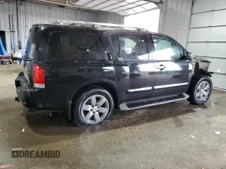 2011 Nissan Armada Platinum z VIN 5N1AA0NC8BN618558, wystawiony jako Copart lot #46445345 z przebiegiem 109 365 mil mil oraz Szkoda całkowita • Salvage title. Historia ofert i sprzedaży dostępna na DreamBid. Obrazek 3.