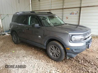 2021 Ford Bronco Sport Big Bend with VIN 3FMCR9B6XMRA17625, listed as a Copart auction lot 59707815 with 45,811 mi miles and Salvage title. Bid and sale history available at DreamBid. Image 4.