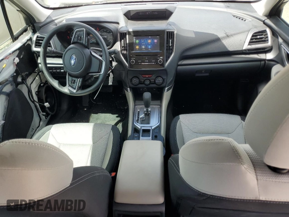 2023 Subaru Forester with VIN JF2SKACC7PH443774, listed as a Copart auction lot 53388435 with 24,600 mi miles and Salvage title. Bid and sale history available at DreamBid. Image 8.