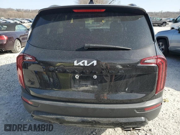 2022 Kia Telluride SX z VIN 5XYP5DHC1NG291681, wystawiony jako Copart lot #47449155 z przebiegiem 44 137 mil mil oraz Szkoda całkowita • Salvage title. Historia ofert i sprzedaży dostępna na DreamBid. Obrazek 6.
