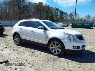 2012 Cadillac SRX Performance Collection with VIN 3GYFNBE33CS614655, listed as a IAAI auction lot 41818918 with 176,899 mi miles. Bid and sale history available at carsss.com. Image 1.