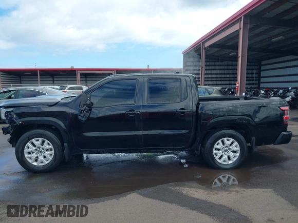 2022 Nissan Frontier SV with VIN 1N6ED1EJ3NN666021, listed as a IAAI auction lot 42025666 with 23,615 mi miles and . Bid and sale history available at DreamBid. Image 14.