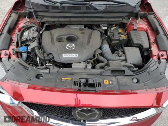 2021 Mazda CX-5 Grand Touring Reserve with VIN JM3KFBAY3M0315640, listed as a Copart auction lot 51004955 with 21,981 mi miles and Salvage Title. Bid and sale history available at DreamBid. Image 13.