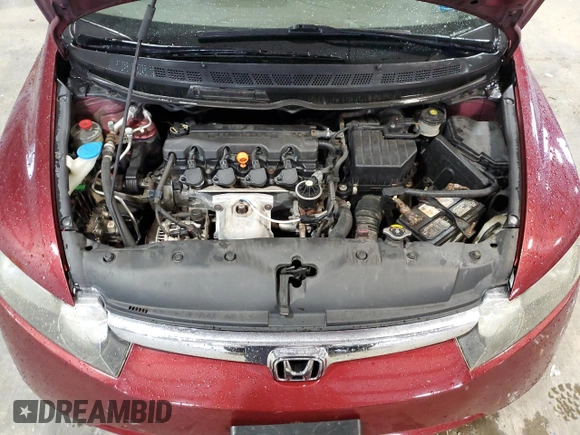 2008 Honda Civic LX z VIN 1HGFA16538L021789, wystawiony jako Copart lot #58223345 z przebiegiem 128 089 mil mil oraz Szkoda całkowita • Salvage title. Historia ofert i sprzedaży dostępna na DreamBid. Obrazek 11.