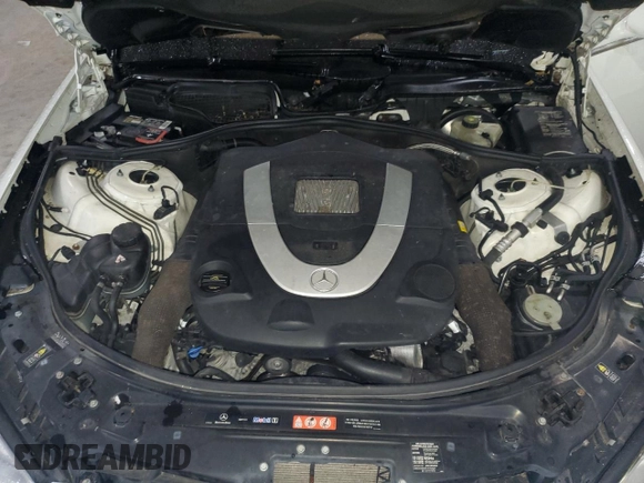 2007 Mercedes-Benz S 550 with VIN WDDNG71X97A072427, listed as a Copart auction lot 57881165 with 120,210 mi miles and Salvage title. Bid and sale history available at DreamBid. Image 11.