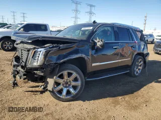 2018 Cadillac Escalade Luxury z VIN 1GYS4BKJ9JR394832, wystawiony jako Copart lot #50022405 z przebiegiem 92 405 mil mil oraz Szkoda całkowita • Salvage title. Historia ofert i sprzedaży dostępna na DreamBid. Obrazek 1.