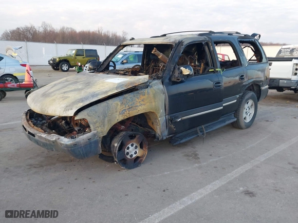 2005 Chevrolet Tahoe LT with VIN 1GNEC13T15J120391, listed as a IAAI auction lot 41782371 with 1 mi miles. Bid and sale history available at carsss.com. Image 2.