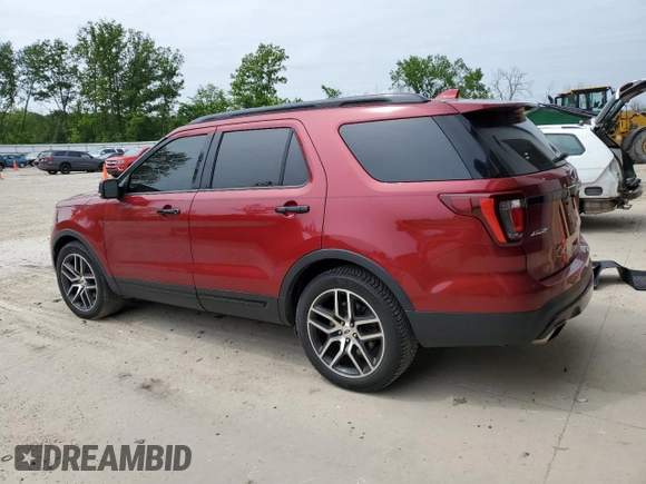 2017 Ford Explorer Sport с VIN 1FM5K8GT5HGA56156, выставлен на аукционе Copart как лот 60200865 с пробегом 139 967 миль миль и Чистый • Clean title. История ставок и продаж доступна на DreamBid. Изображение 2.