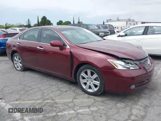 2008 Lexus ES 350 with VIN JTHBJ46G882263272, listed as a IAAI auction lot 42139070 with 144,604 mi miles. Bid and sale history available at carsss.com. Image 1.