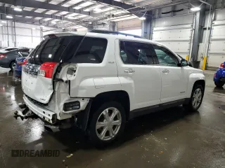 2016 GMC Terrain SLE with VIN 2GKFLTE31G6184036, listed as a Copart auction lot 52417195 with 124,704 mi miles and Salvage Title. Bid and sale history available at DreamBid. Image 3.