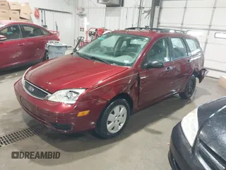 2007 Ford Focus SE with VIN 1FAFP36N27W114833, listed as a IAAI auction lot 41221756 with 224,498 mi miles and . Bid and sale history available at carsss.com. Image 2.