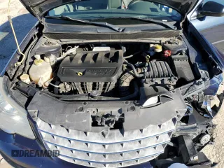 2008 Chrysler Sebring LX with VIN 1C3LC46K48N208793, listed as a Copart auction lot 81047004 with 167,791 mi miles and Salvage Title. Bid and sale history available at carsss.com. Image 11.