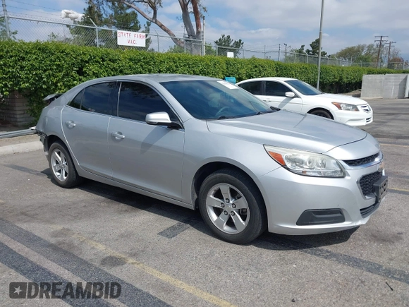 2016 Chevrolet Malibu Limited LT with VIN 1G11C5SAXGF126879, listed as a IAAI auction lot 42120074 with 156,809 mi miles. Bid and sale history available at carsss.com. Image 1.