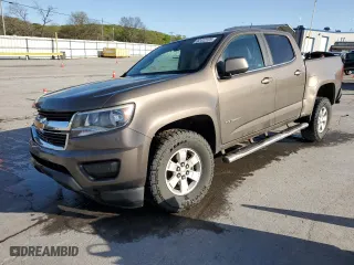 2017 Chevrolet Colorado 2WD WT with VIN 1GCGSBEA9H1193972, listed as a Copart auction lot 52412125 with 274,580 mi miles and Salvage Title. Bid and sale history available at carsss.com. Image 1.