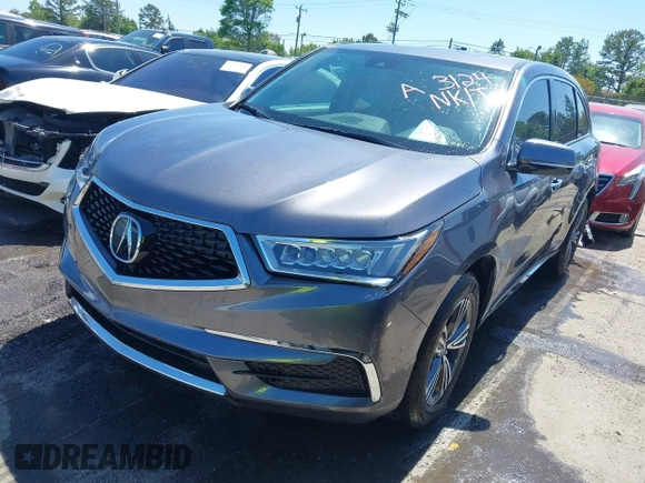 2018 Acura MDX with VIN 5J8YD4H36JL013124, listed as a IAAI auction lot 42032868 with 49,944 mi miles. Bid and sale history available at carsss.com. Image 2.