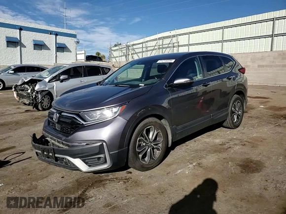 2022 Honda CR-V EX z VIN 2HKRW1H54NH405199, wystawiony jako Copart lot #71213234 z przebiegiem 40 948 mil mil oraz Szkoda całkowita • Salvage title. Historia ofert i sprzedaży dostępna na DreamBid. Obrazek 11.