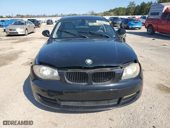 2011 BMW 1 Series 128i with VIN WBAUP7C51BVP21802, listed as a Copart auction lot 79502794 with 126,976 mi miles and Salvage Title. Bid and sale history available at carsss.com. Image 5.