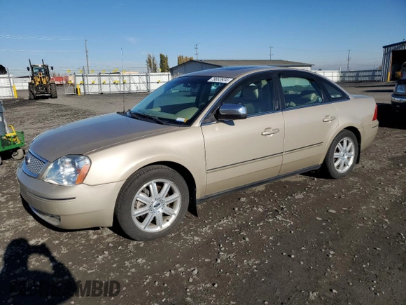 2005 Ford Five Hundred Limited with VIN 1FAHP281X5G194077, listed as a Copart auction lot 79893934 with 164,769 mi miles and Clean Title. Bid and sale history available at carsss.com. Image 1.