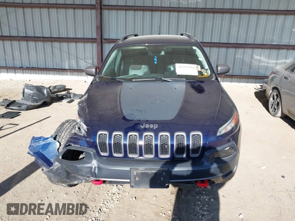 2015 Jeep Cherokee Trailhawk with VIN 1C4PJMBB1FW520649, listed as a IAAI auction lot 41991904 with 168,533 mi miles and . Bid and sale history available at DreamBid. Image 13.
