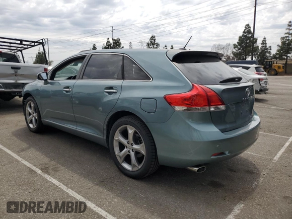 2009 Toyota Venza with VIN 4T3ZK11A59U011499, listed as a Copart auction lot 59329945 with 115,447 mi miles and Salvage title. Bid and sale history available at DreamBid. Image 2.