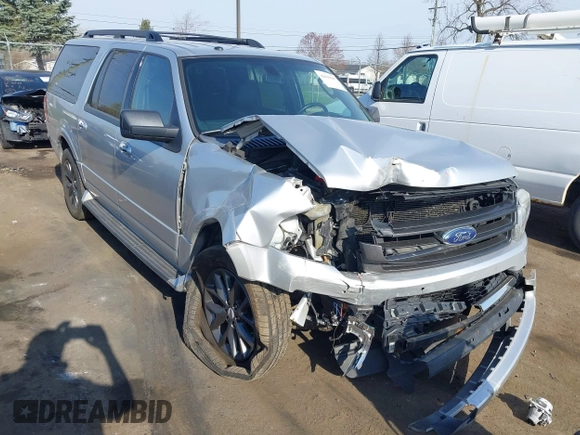 2017 Ford Expedition Max Limited z VIN 1FMJK2AT8HEA18808, wystawiony jako IAAI lot #42039607 z przebiegiem 133 280 mil mil oraz . Historia ofert i sprzedaży dostępna na DreamBid. Obrazek 1.