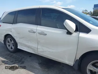 2019 Honda Odyssey EX-L with VIN 5FNRL6H74KB103686, listed as a IAAI auction lot 41948433 with 78,506 mi miles. Bid and sale history available at carsss.com. Image 6.