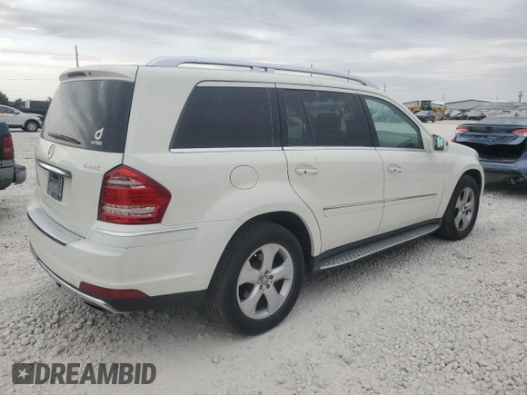 2012 Mercedes-Benz GL-Class GL 450 with VIN 4JGBF7BE9CA772614, listed as a Copart auction lot 74983854 with 156,182 mi miles and Salvage Title. Bid and sale history available at carsss.com. Image 3.