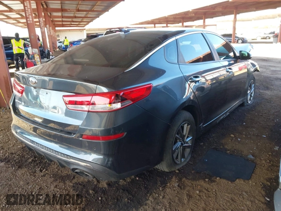 2020 Kia Optima LX with VIN 5XXGT4L34LG410127, listed as a IAAI auction lot 41335079 with 108,040 mi miles. Bid and sale history available at carsss.com. Image 4.