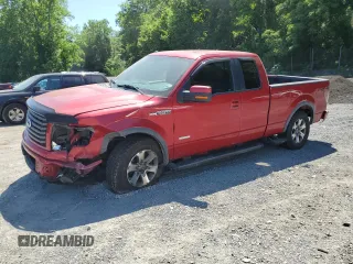 2012 Ford F-150 XL with VIN 1FTFX1ET2CFC05884, listed as a Copart auction lot 62365575 with 88,050 mi miles and Salvage title. Bid and sale history available at DreamBid. Image 1.