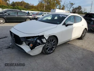 2020 Mazda Mazda3 Hatchback with VIN JM1BPALM0L1159088, listed as a Copart auction lot 78027024 with 38,701 mi miles and Salvage Title. Bid and sale history available at carsss.com. Image 1.