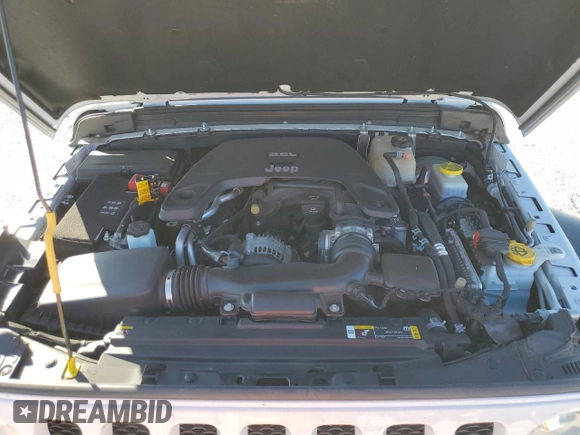2021 Jeep Wrangler Sport with VIN 1C4GJXAG2MW767559, listed as a Copart auction lot 82108354 with 32,728 mi miles and Salvage Title. Bid and sale history available at DreamBid. Image 11.