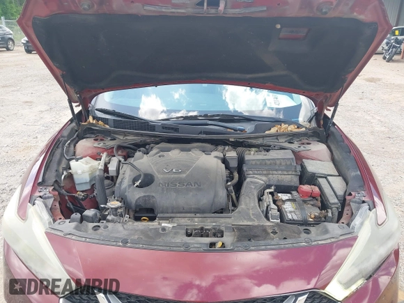 2017 Nissan Maxima SV with VIN 1N4AA6AP4HC393310, listed as a IAAI auction lot 42114631 with 158,372 mi miles. Bid and sale history available at carsss.com. Image 10.